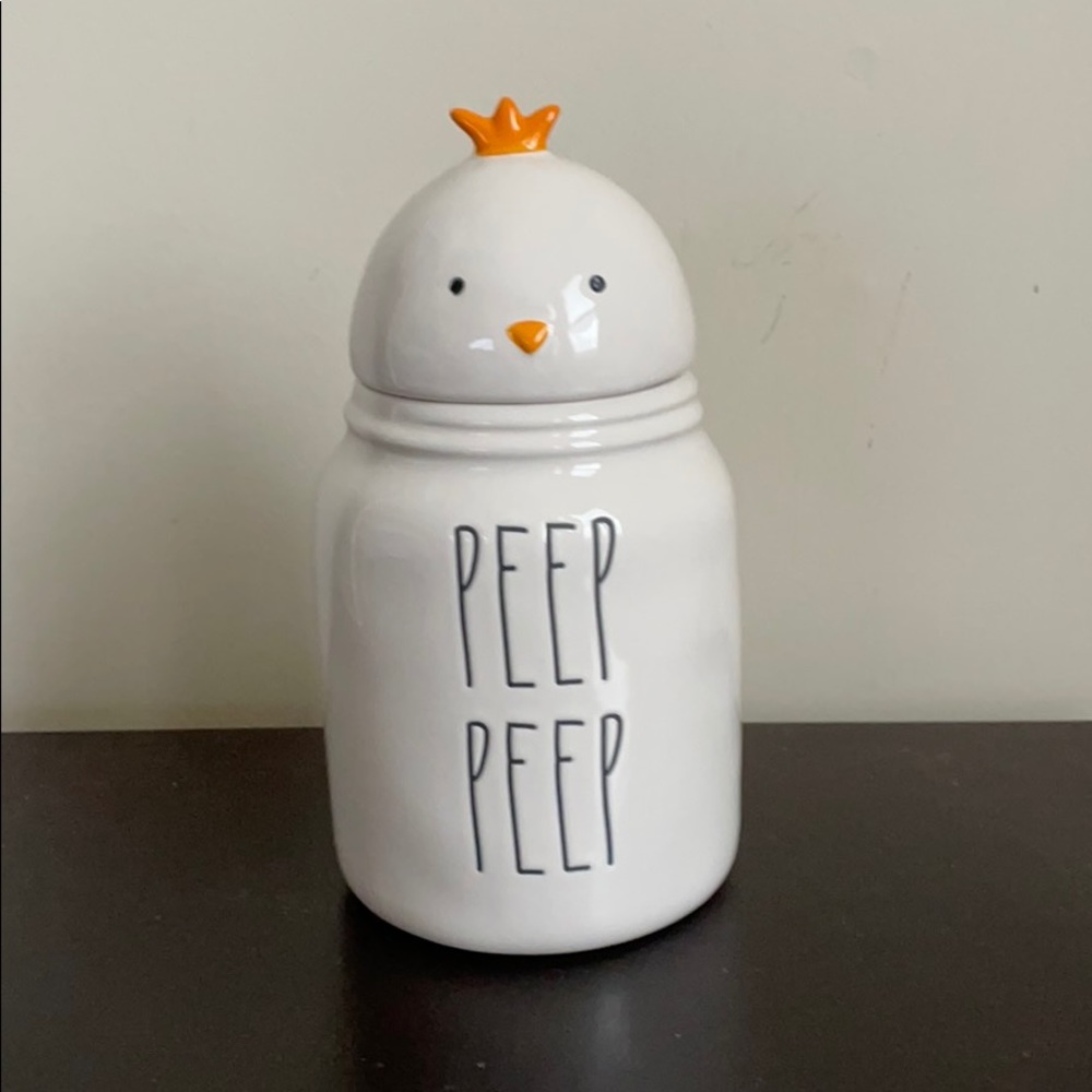 Rae Dunn Peep Peep canister